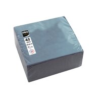 PROnappe Servietten 38 x 38 cm (B x L) grau 40 St./Pack.