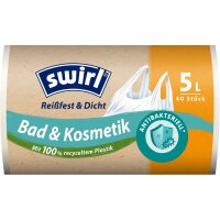 Swirl Müllbeutel Bad & Kosmetik 33 x 36 cm (B x...