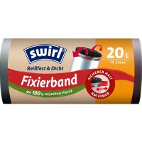 Swirl Müllbeutel Fixierband 48 x 50 cm (B x H) 20l...
