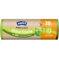 Swirl Müllbeutel Aktive-Frische 45 x 50 cm (B x H)...