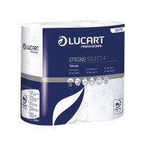 LUCART Toilettenpapier Strong 4-lagig hochweiß 140...