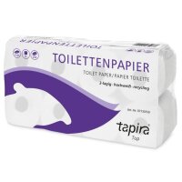 tapira Toilettenpapier Top 3-lagig hochweiß 250...