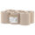 Satino by WEPA Toilettenpapier PureSoft 2-lagig softbeige 1.520 Bl./Rl. 6 Rl./Pack.