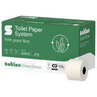 BlackSatino Toilettenpapier GreenGrow 3-lagig hellbeige...