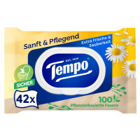 Tempo® Feuchtes Toilettenpapier Sanft & Pflegend...