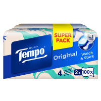 Tempo® Papiertaschentücher Original Duo-Box 21 x...
