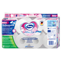 Zewa Toilettenpapier Ultra Soft 4-lagig weiß 150...