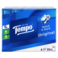 Tempo® Papiertaschentücher Original 21 x 21 cm...