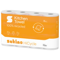 Satino by WEPA Küchenrolle HiCycle 3-lagig Papier,...