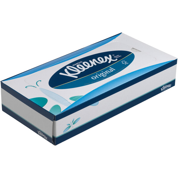 Kleenex® Kosmetiktücher KIMBERLY-CLARK PROFESSIONAL Kosmetikspender 7820 20 x 20 cm (B x L) weiß 12 x 72 St./Pack.