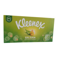Kleenex® Papiertaschentücher Balsam 20 x 20 cm...