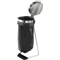 Hailo Müllsackständer ProfiLine MSS Design XXXL Müllsäcke bis 120 l 50 x 99 x 45 cm (B x H x T) Stahl silber
