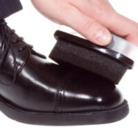 HYGOSTAR Schuhputzschwamm PET schwarz 50 St./Pack.