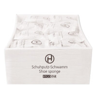 HYGOSTAR Schuhputzschwamm PET schwarz 50 St./Pack.