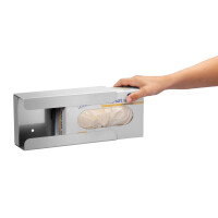 Bartscher Spenderhalter Einweghandschuhe K10 Handschuhboxen (25 x 7,8 x 13 cm (B x H x T)) 13 x 25,1 x 8 cm (B x H x T) Edelstahl rostfrei edelstahl