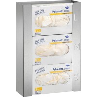 Bartscher Spenderhalter Einweghandschuhe K30 3 Handschuhboxen (jeweils 25 x 7,8 x 13 cm (B x H x T)) 26 x 39 x 9,5 cm (B x H x T) Edelstahl rostfrei edelstahl