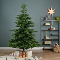 EVERLANDS Weihnachtsbaum Grandis Fir 111 x 150 cm (Ø x H) 38 Zweige 1.038 Spitzen 4,5kg Polyethylen/PVC