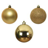 Christbaumschmuck Kugel Material: Polystyrol Farbe: gold...