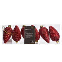 Christbaumschmuck Zapfen Maße: 4,5 x 8 cm (Ø...