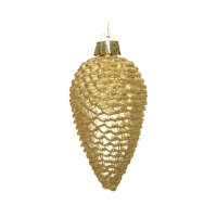 Christbaumschmuck Zapfen Maße: 4,5 x 8 cm (Ø...