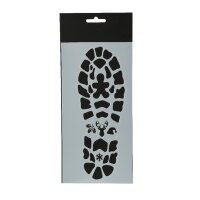 DECORIS Bodenmarkierung 12,5 x 25 cm (B x H)...