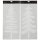 DECORIS Fensterbild PET weiß Tanne 2 St./Pack.