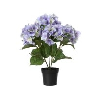 DECORIS Kunstpflanze Hortensie 28 x 46 x 28 cm (B x H x...