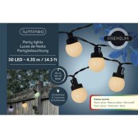 LUMINEO Lichterkette Birne Innenbereich,...