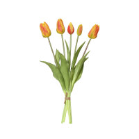 DECORIS Kunstblumenstrauß Tulpen 15 x 40 cm (B x H)...