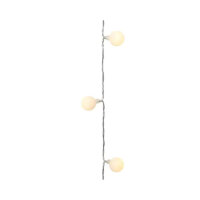 LUMINEO Lichterkette Cherry XL Kugel Außenbereich...