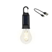 LUMINEO Solarleuchte Glühbirne 6 x 18 cm (Ø x...