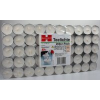 Müller Kerzen Teelicht FLATPACK 39mm 15mm ca. 4h...