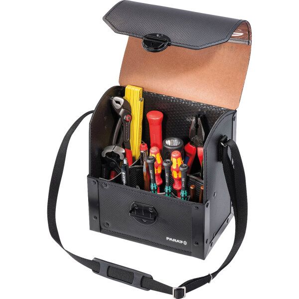 PARAT Werkzeugtasche TOP-LINE Mini 250 x 270 x 170 mm (B x H x T) Rindsleder/Kunststoff
