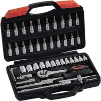 NOW Steckschlüssel-Satz 45 Teile 6,3mm...