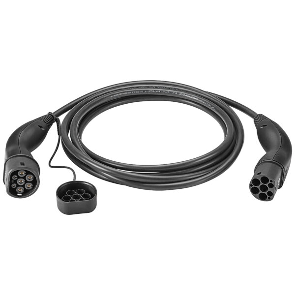 LAPP Ladekabel Elektroauto Standard Plug-in-Hybrid (PHEV) und batterieelektrische Fahrzeuge (BEV) Abdeckkappe (Kupplung) 22 kW 3m