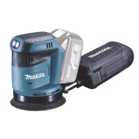Makita® Exzenterschleifer DBO180Z 11.0001/min 125mm...