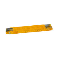 BRÜDER MANNESMANN Zollstock 2m Holz orange