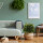 hjh OFFICE Kunstpflanze Ficus II 40 x 65 x 40 cm (B x H x T) Kunststoff grün
