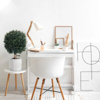 hjh OFFICE Kunstpflanze Buxus 40 x 65 x 40 cm (B x H x T)...