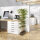 hjh OFFICE Kunstpflanze Bambus I 60 x 150 x 30 cm (B x H x T) Kunststoff/Stoff grün