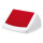 DURABLE Abfallbehälter DURABIN® FLIP Set 40l Polyethylen weiß 1 Sortierfach