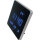 ALBA Wanduhr 28 x 28 x 3,4 cm (B x H x T) ABS Kunststoff schwarz grau