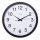 Hama Wanduhr Aruba 40 x 5 cm (Ø x T) Kunststoff schwarz