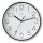 Hama Wanduhr Salina 22 x 3,5 cm (Ø x T) ohne automatische Sommer-/Winterzeitumstellung Kunststoff schwarz
