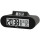 technoline® Wecker WT 376 15 x 5,5 x 7,3 cm (B x H x T) mit integriertem DCF77 Empfänger 2 Batterien Kunststoff schwarz