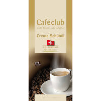Kaffee Caféclub Crema Schümli ganze Bohne...