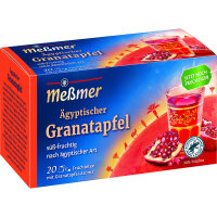 Meßmer Tee Ägyptischer Granatapfel 20 Btl./Pack.
