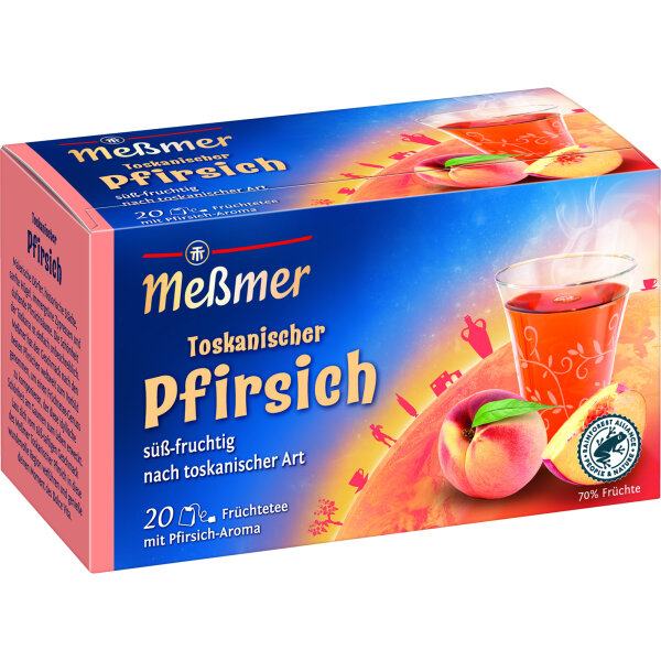 Meßmer Tee Toskanischer Pfirsich 20 Btl./Pack.