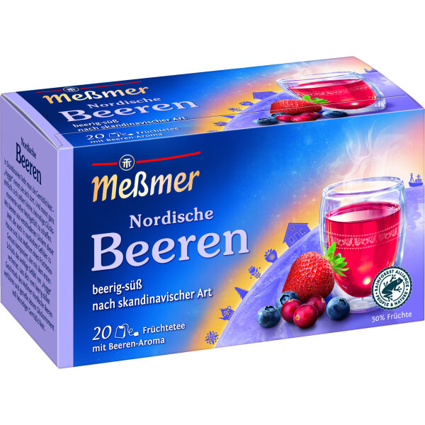 Meßmer Tee Nordische Beeren 20 Btl./Pack.