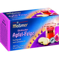 Meßmer Tee Türkischer Apfel-Feige 20 Btl./Pack.